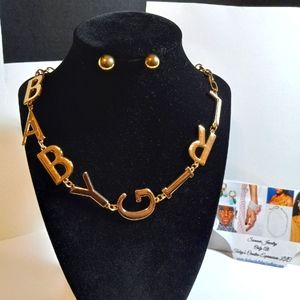 The "Baby Girl" Golden Jewelry Set!